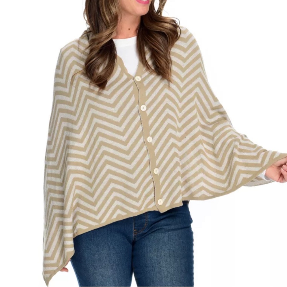 Kendall & James Metallic Cardishawl NWT